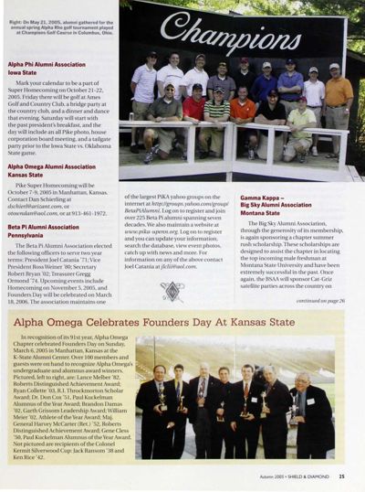 Alpha Omega Celebrates Founders Day At Kansas State